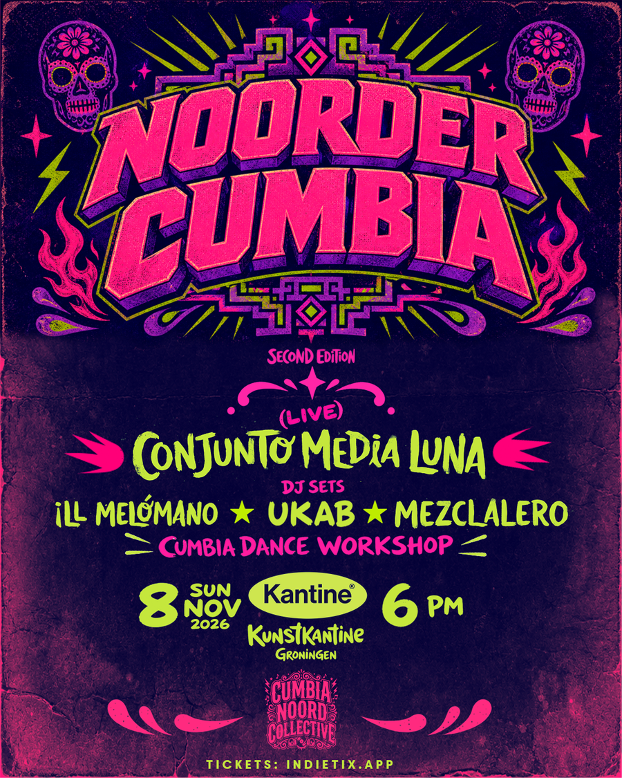 Flyer for Noorder Cumbia - Conjunto Media Luna (Live)